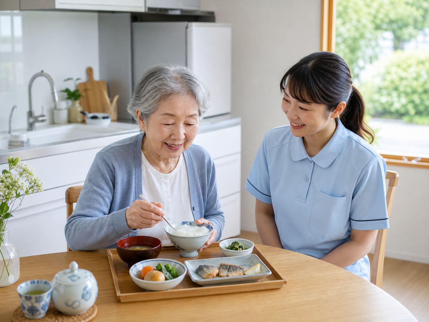 昼食づくり